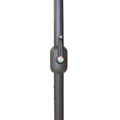 Ομπρέλα Κήπου Capri Αλουμινίου Χρώμα Ανθρακί Ø3m