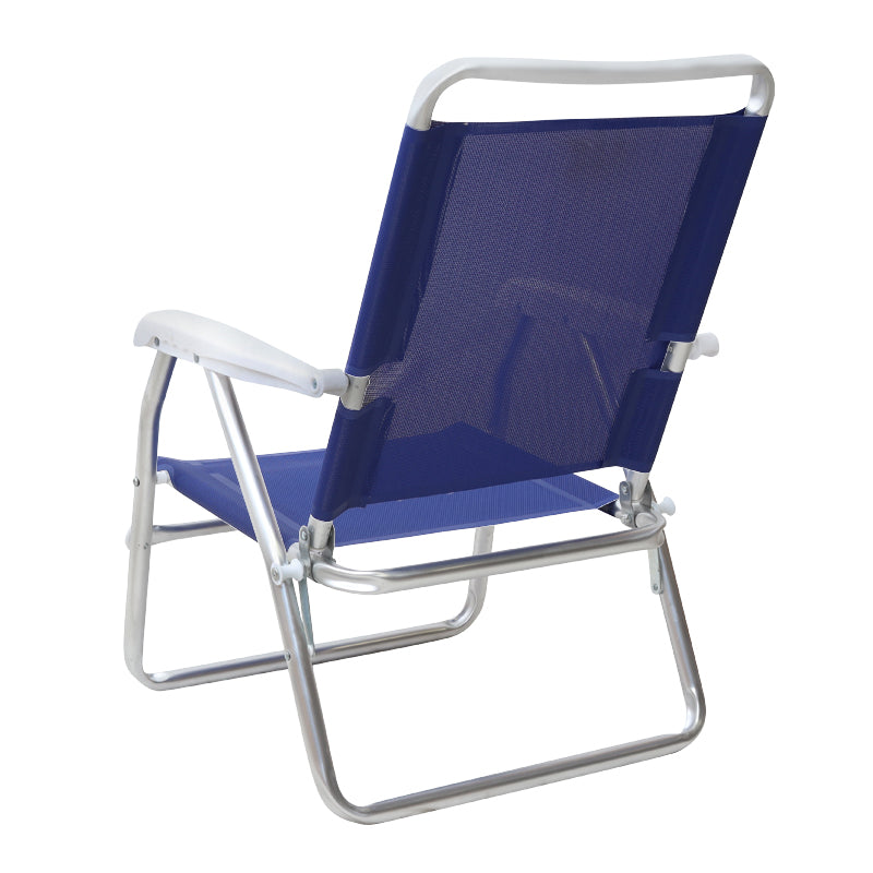 Καρεκλάκι Παραλίας Alu Αλουμινίου Χρώμα Μπλε 54x52x80