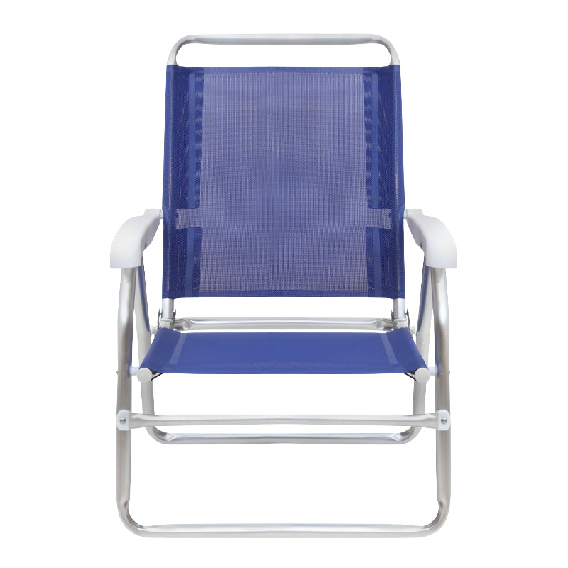 Καρεκλάκι Παραλίας Alu Αλουμινίου Χρώμα Μπλε 54x52x80