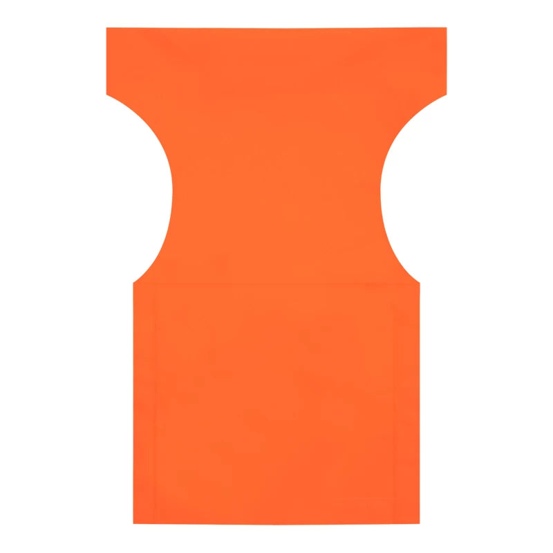 Αδιάβροχο Πολυεστερικό Πανί Για Πολυθρόνα Σκηνοθέτη Σε Χρώμα Πορτοκαλί 56X44X80