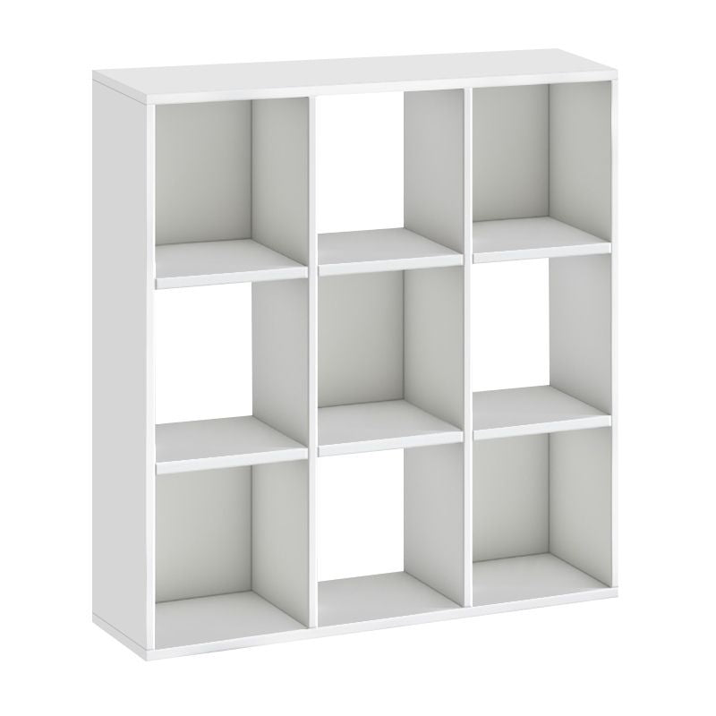 Βιβλιοθήκη Cube Χρώμα Λευκό 90x30x90