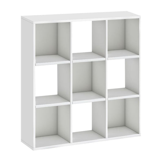 Βιβλιοθήκη Cube Χρώμα Λευκό 90x30x90