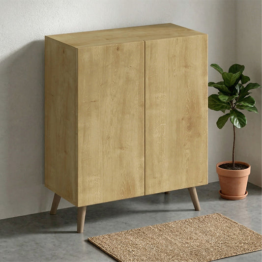 Παπουτσοθήκη Luce Χρώμα Sapphire Oak 70x35x85
