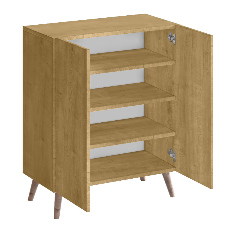 Παπουτσοθήκη Luce Χρώμα Sapphire Oak 70x35x85