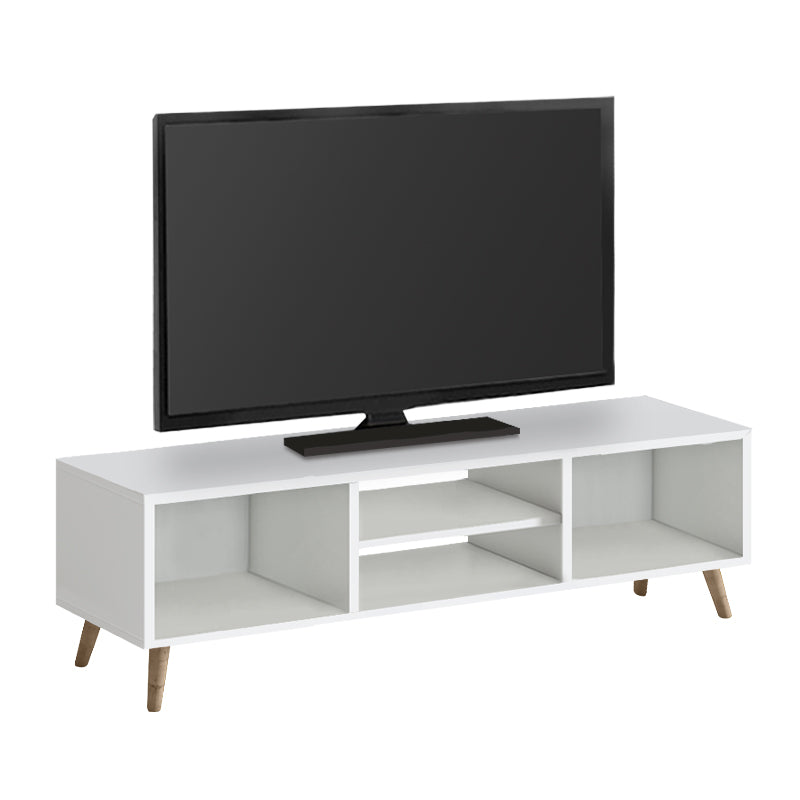 Έπιπλο Τηλεόρασης Loren Χρώμα Λευκό 120x30x40