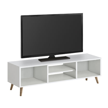 Έπιπλο Τηλεόρασης Loren Χρώμα Λευκό 120x30x40