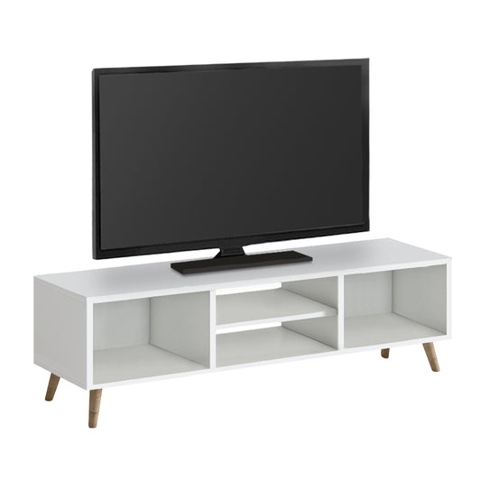 Έπιπλο Τηλεόρασης Loren Χρώμα Λευκό 120x30x40