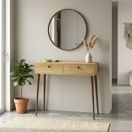 Κονσόλα Alis Χρώμα Sapphire Oak 110x29x88