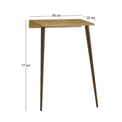 Κονσόλα Επιτοίχια Moca Χρώμα Sapphire Oak 60x22x77