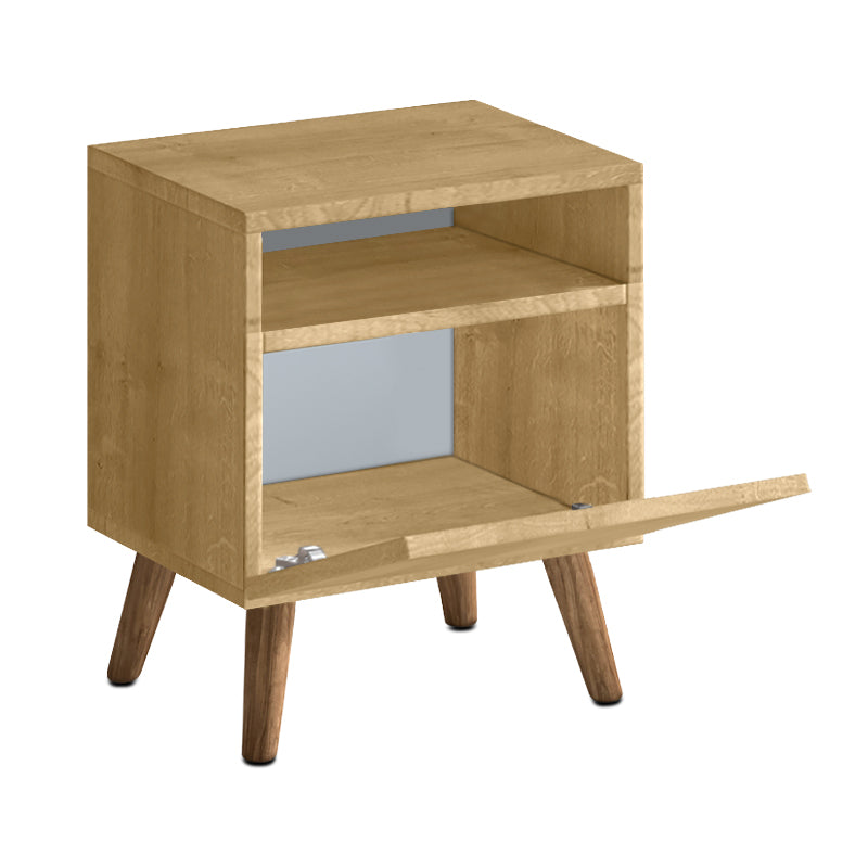 Κομοδίνο Sole Χρώμα Sapphire Oak 40x30x47,6