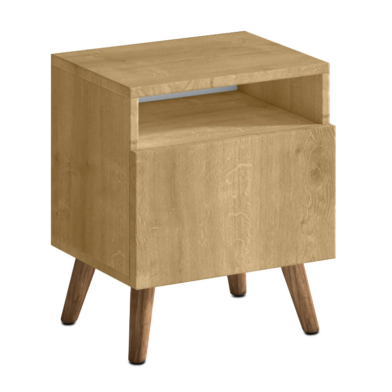 Κομοδίνο Sole Χρώμα Sapphire Oak 40x30x47,6