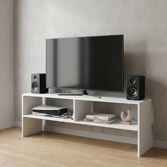 Έπιπλο Τηλεόρασης Beirut Χρώμα Λευκό 120x30x40