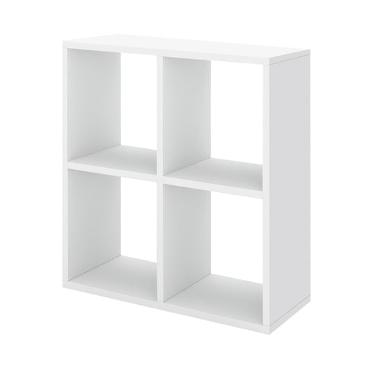 Βιβλιοθήκη Cube Χρώμα Λευκό 60x20x60