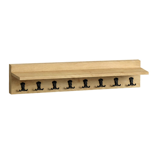Κρεμάστρα Τοίχου Vettini Χρώμα Sapphire Oak 100x12x20