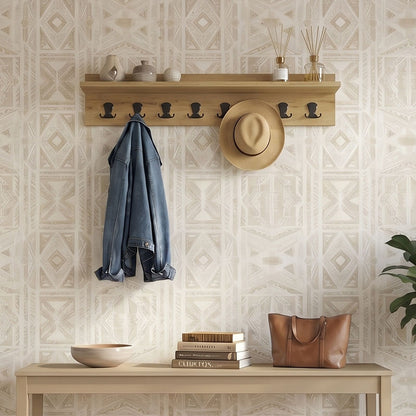Κρεμάστρα Τοίχου Vettini Χρώμα Sapphire Oak 100x12x20