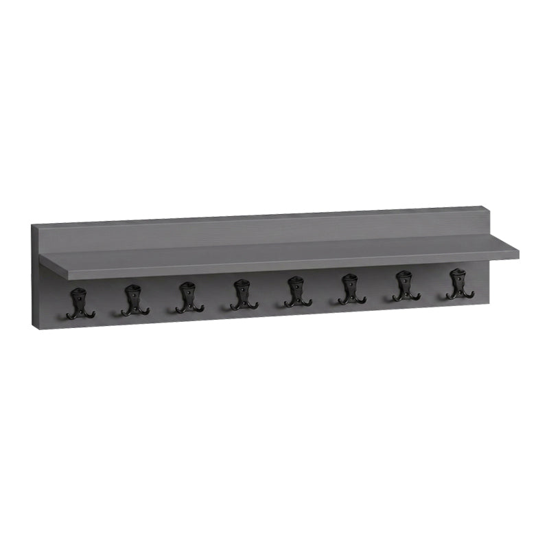 Κρεμάστρα Τοίχου Vettini Χρώμα Ανθρακί 100x12x20