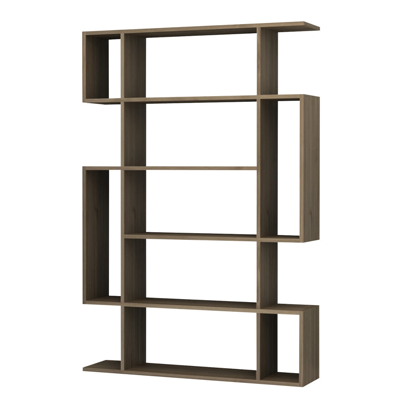 Βιβλιοθήκη Clint Χρώμα Καρυδί 108,5x25,5x161