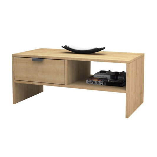 Τραπεζάκι Σαλονιού Galaxy Χρώμα Φυσικό Οξιάς 100x50x42