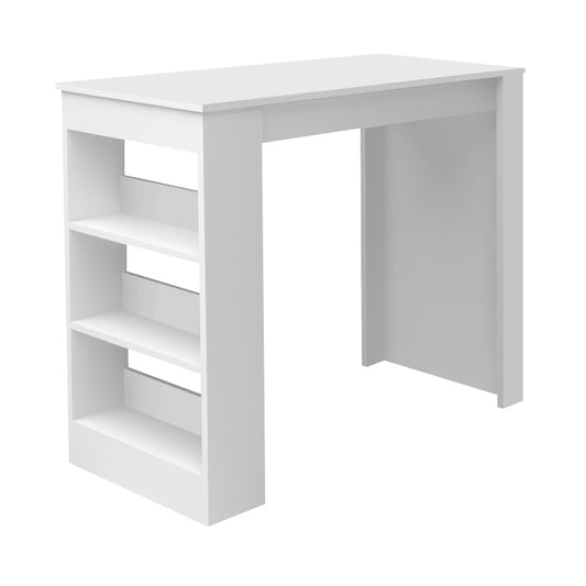 Τραπέζι Μπαρ Deep Χρώμα Λευκό 120x50x100
