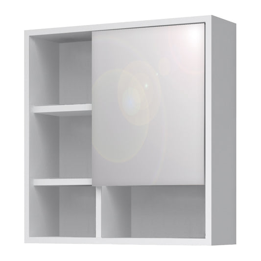 Καθρέπτης Μπάνιου Demo Χρώμα Λευκό 60x17,5x60