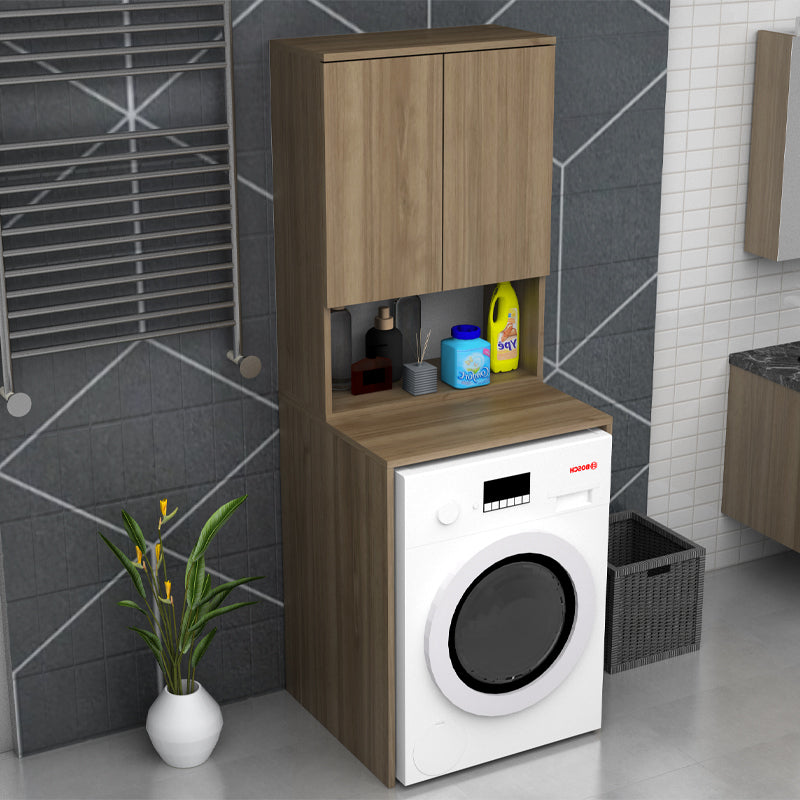 Έπιπλο Πλυντηρίου Cozen Χρώμα Καρυδί 65x60x178