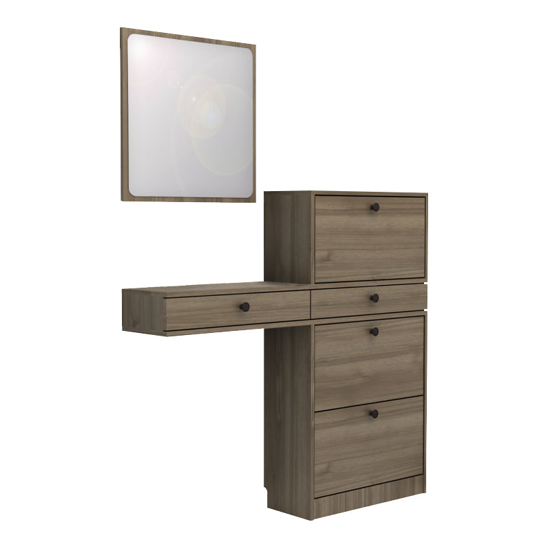 Έπιπλο Εισόδου Pego Χρώμα Καρυδί 130x30x123,3