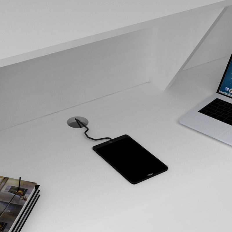 Γραφείο Υποδοχής - Reception Gemini Χρώμα Λευκό 150x70x110