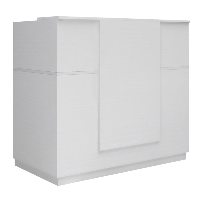 Γραφείο Υποδοχής - Reception Gemini Χρώμα Λευκό 150x70x110