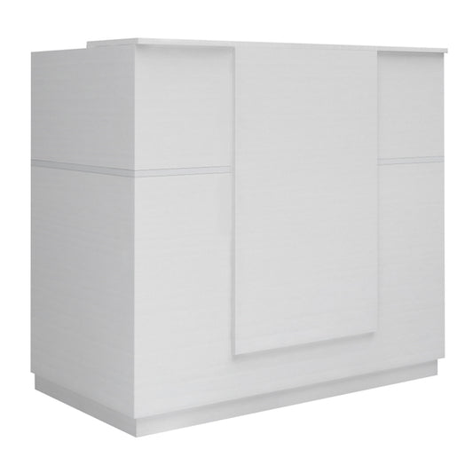 Γραφείο Υποδοχής - Reception Gemini Χρώμα Λευκό 150x70x110