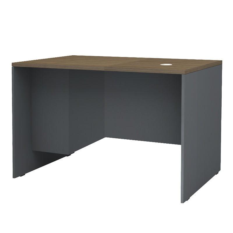 Γραφείο Επαγγελματικό Venturo Χρώμα Ανθρακί - Καρυδί 120x80x75