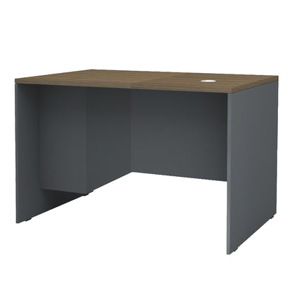 Γραφείο Επαγγελματικό Venturo Χρώμα Ανθρακί - Καρυδί 120x80x75
