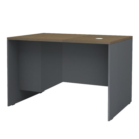 Γραφείο Επαγγελματικό Venturo Χρώμα Ανθρακί - Καρυδί 120x80x75