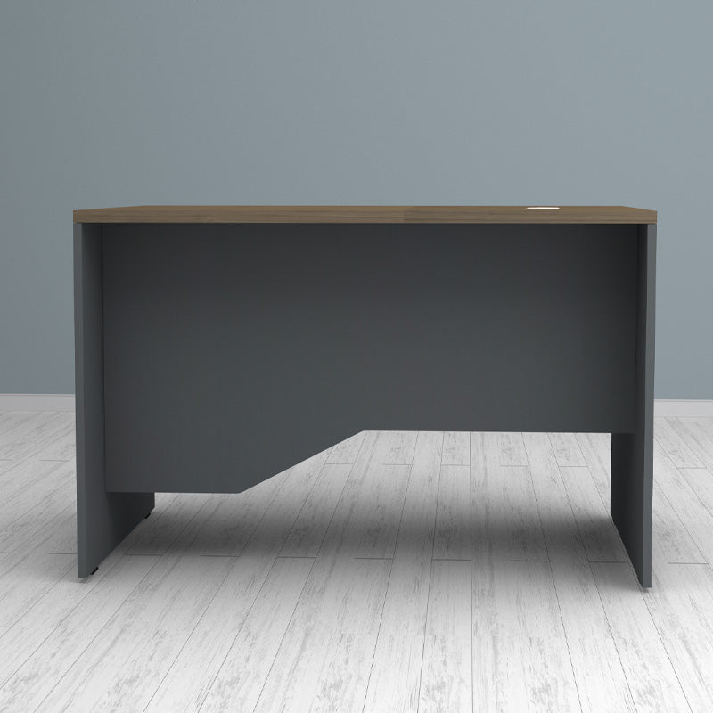 Γραφείο Επαγγελματικό Venturo Χρώμα Ανθρακί - Καρυδί 120x80x75