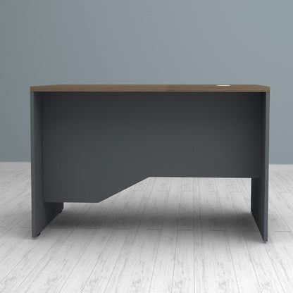 Γραφείο Επαγγελματικό Venturo Χρώμα Ανθρακί - Καρυδί 120x80x75