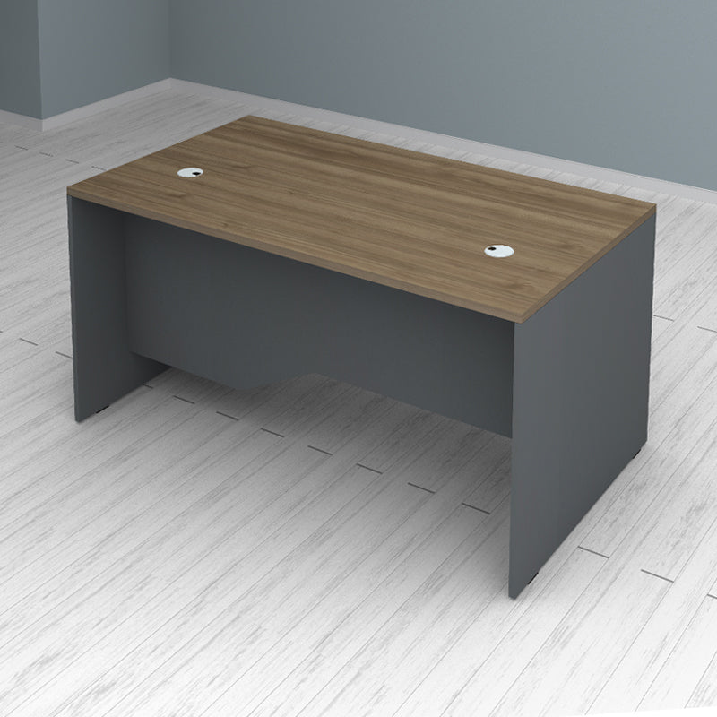 Γραφείο Επαγγελματικό Venturo Χρώμα Ανθρακί - Καρυδί 150x80x75