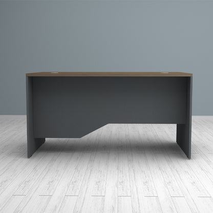 Γραφείο Επαγγελματικό Venturo Χρώμα Ανθρακί - Καρυδί 150x80x75