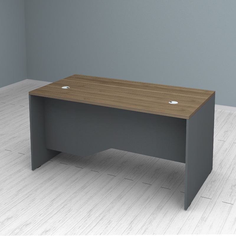 Γραφείο Επαγγελματικό Venturo Χρώμα Ανθρακί - Καρυδί 150x80x75