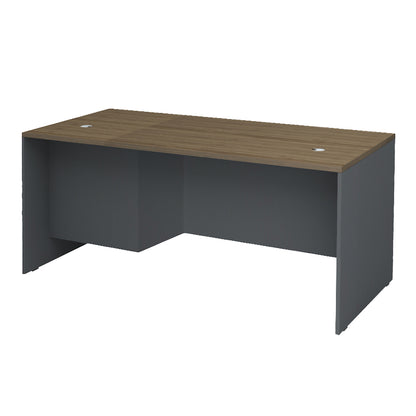 Γραφείο Επαγγελματικό Venturo Χρώμα Ανθρακί - Καρυδί 180x80x75