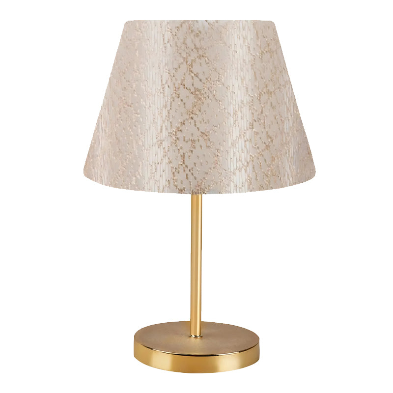 Φωτιστικό Επιτραπέζιο Rosenthal Ύφασμα PVC Χρώμα Χρυσό 22x17x37