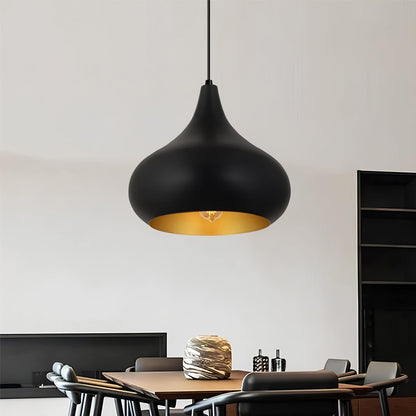 Φωτιστικό Οροφής Meril E27 Μεταλλικό Μονόφωτο Χρώμα Μαύρο Ø33x100