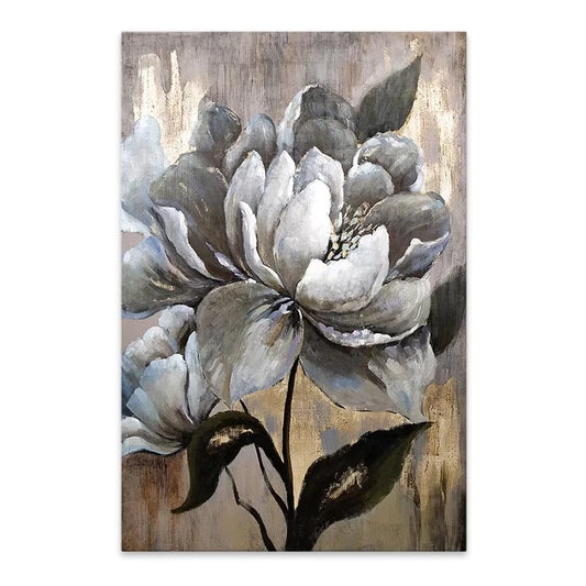 Πίνακας Σε Καμβά White Magnolias Ψηφιακής Εκτύπωσης 60X90X3