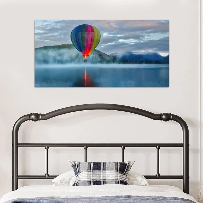 Πίνακας σε Καμβά Air Balloon Ψηφιακής Εκτύπωσης 120x60x3