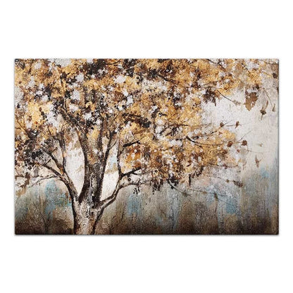 Πίνακας σε Καμβά Autumn Tree Ψηφιακής Εκτύπωσης 140x100x3