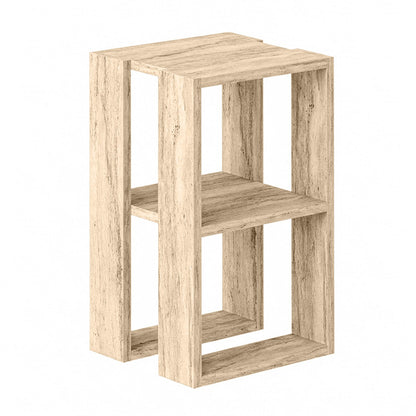 Κομοδίνο - Τραπεζάκι Βοηθητικό Lonie Χρώμα Travertine 34x30x55