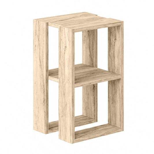 Κομοδίνο - Τραπεζάκι Βοηθητικό Lonie Χρώμα Travertine 34x30x55
