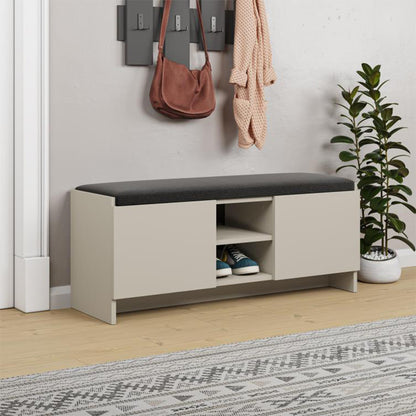 Παπουτσοθήκη Zulla Χρώμα Sandstone 110x37x43