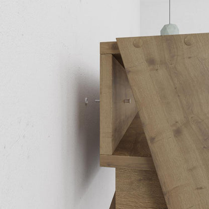 Γραφείο Εργασίας Cowork Χρώμα Ανοιχτό Καρυδί 94x50x91