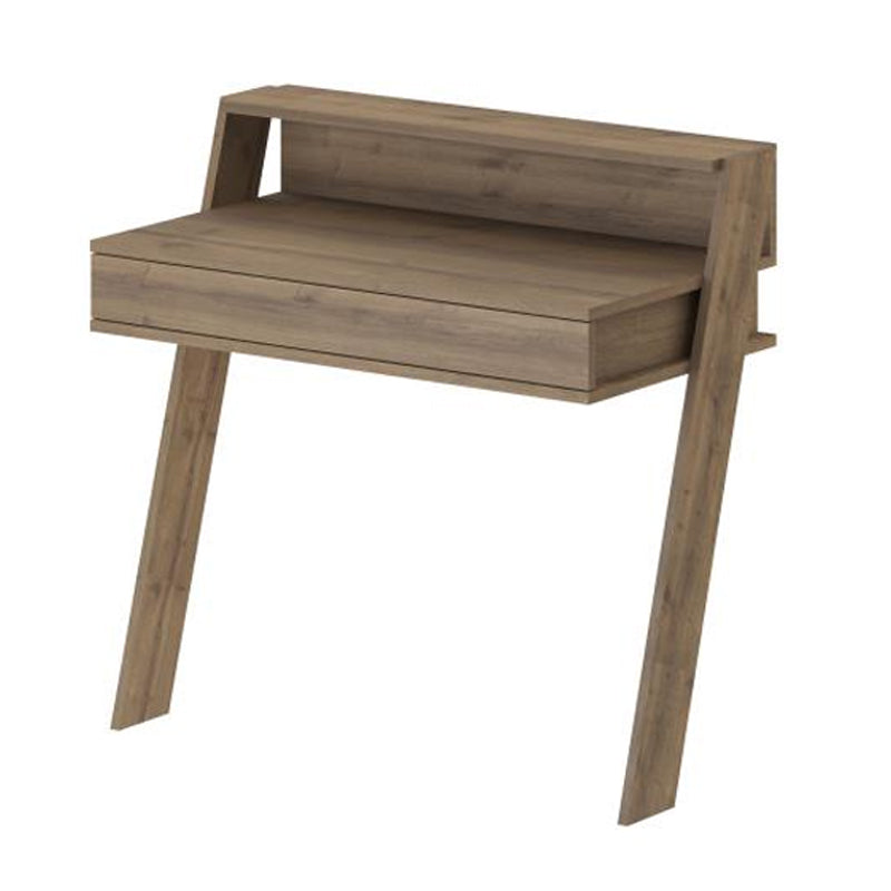 Γραφείο Εργασίας Cowork Χρώμα Ανοιχτό Καρυδί 94x50x91