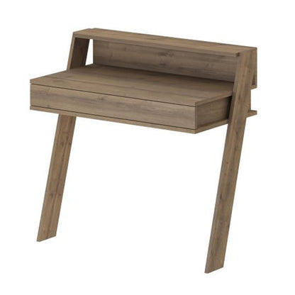 Γραφείο Εργασίας Cowork Χρώμα Ανοιχτό Καρυδί 94x50x91