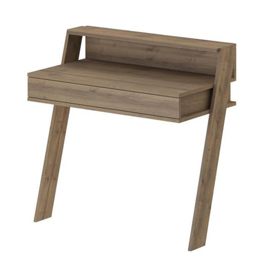 Γραφείο Εργασίας Cowork Χρώμα Ανοιχτό Καρυδί 94x50x91